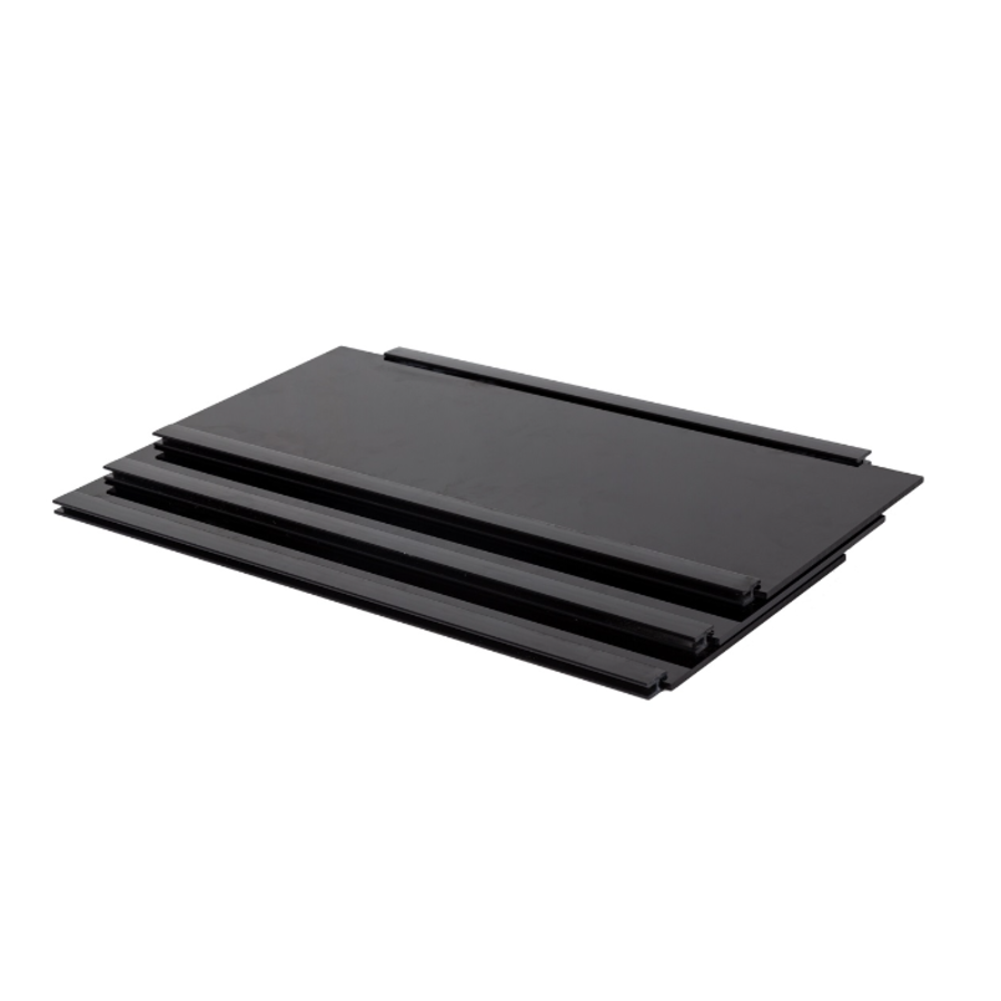 Stapelset voor glazen terrarium | stapelkit om tot 3 terrariums te stapelen | geschikt voor 45 x 45 | 60 x 45 | 91,4 x 45,7 cm