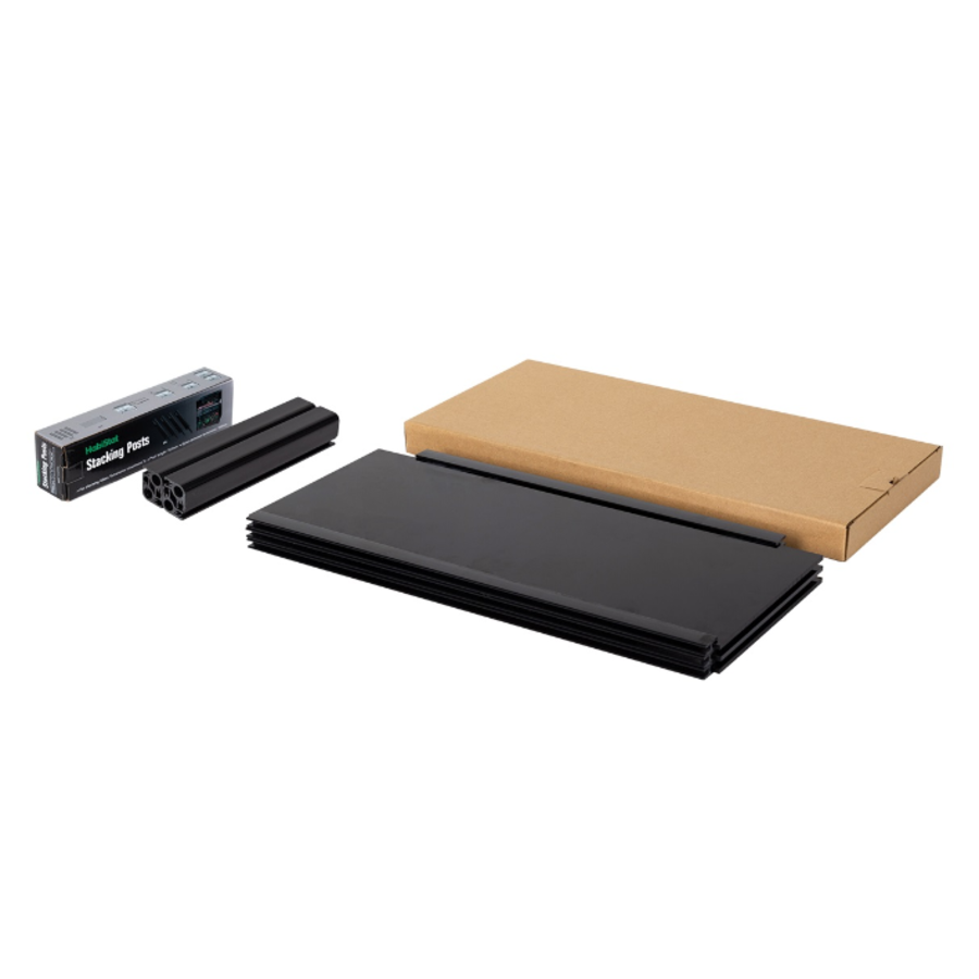 Stapelset voor glazen terrarium | stapelkit om tot 3 terrariums te stapelen | geschikt voor 45 x 45 | 60 x 45 | 91,4 x 45,7 cm