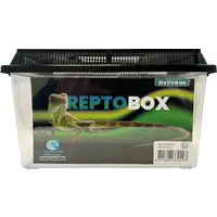 Transparante kunststof transportbox voor reptielen, amfibieën, knaagdieren en insecten | 4 maten