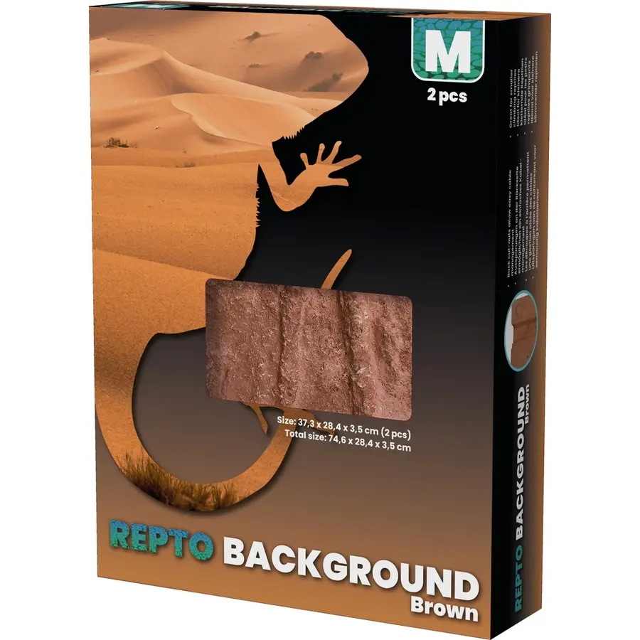 Background Brown terrarium achterwand woestijn 49,6|74,6|89,8 cm