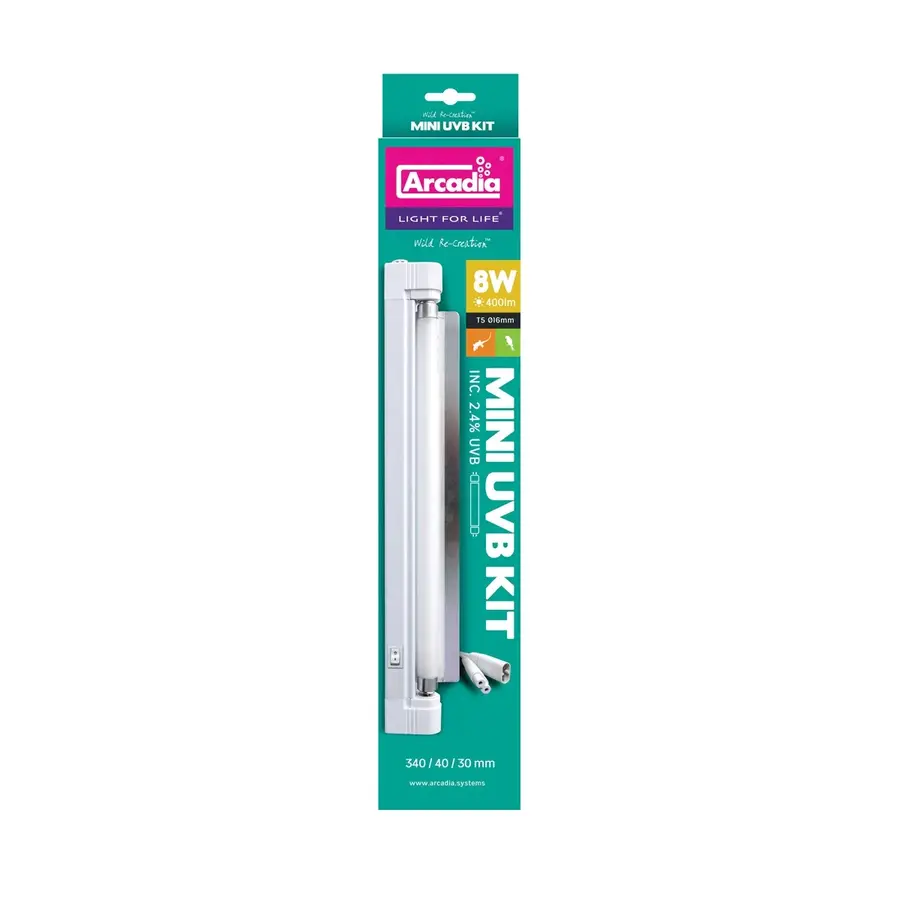 Mini 2,4% UVB Set 8 Watt 340mm