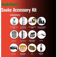 Slangen toebehoren set voor terraria tot 120cm | complete verzorgingskit