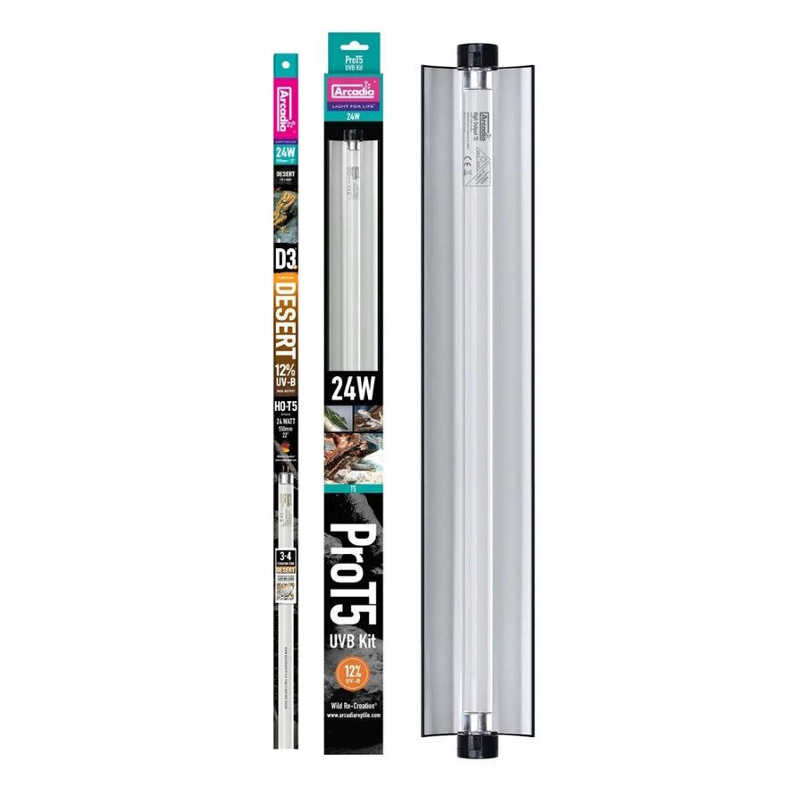 Pro T5 Desert 12% UVB set 570mm | 24W voor woestijnterraria