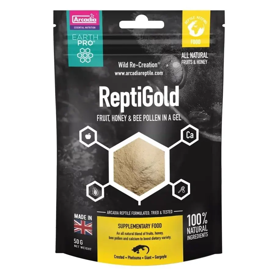 JellyPot Gold FruityInsectGold 50 gram aanvullend jellyvoer voor gekko's