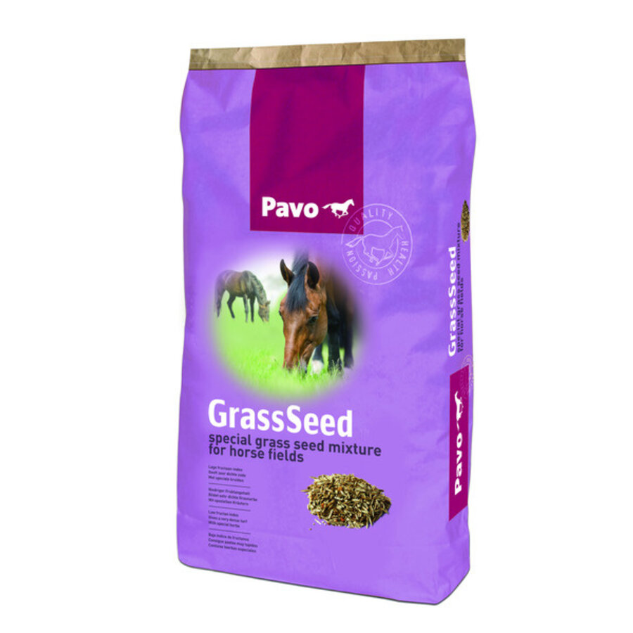 GrassSeed structuurrijk graszaad met kruiden voor paardenweide