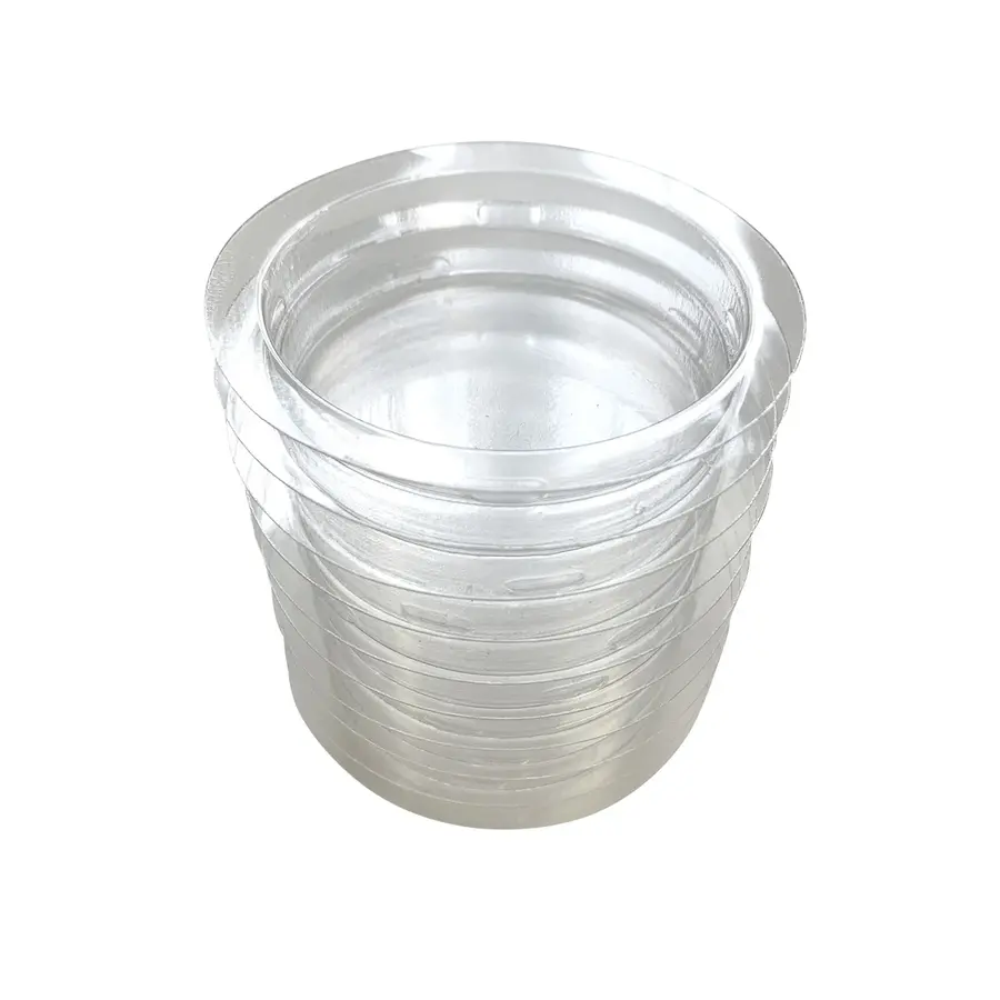 Vervangende voerschaaltjes voor arboreal feeding ledge | set van 10 transparante cups