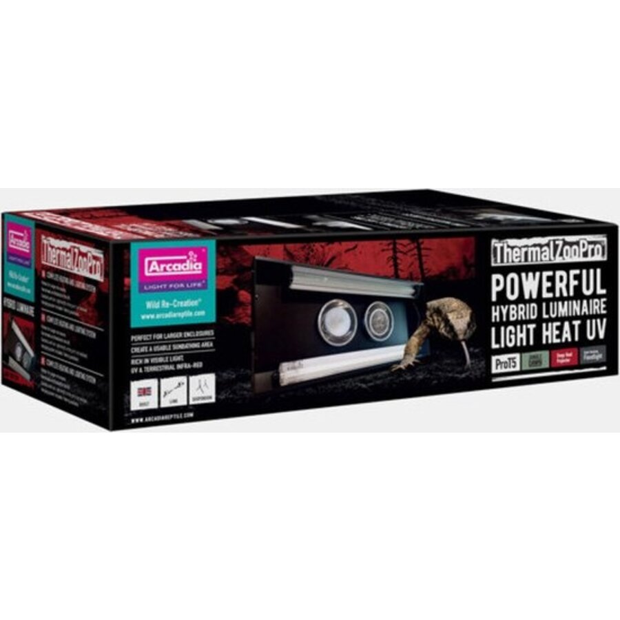 ThermalZooPro Twin T5 6 procent hybride armatuur 345x720x225 mm