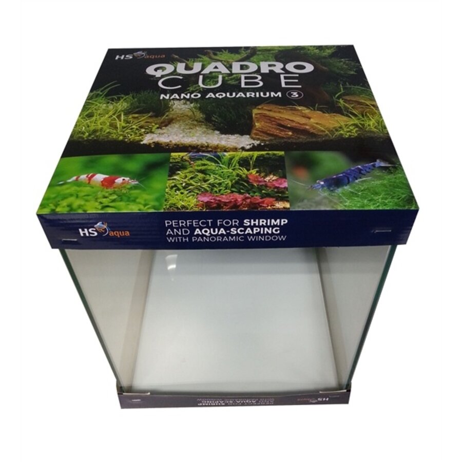 HS Aqua Quadro Cube NO.3 | 30L | 30 x 30 x 35CM