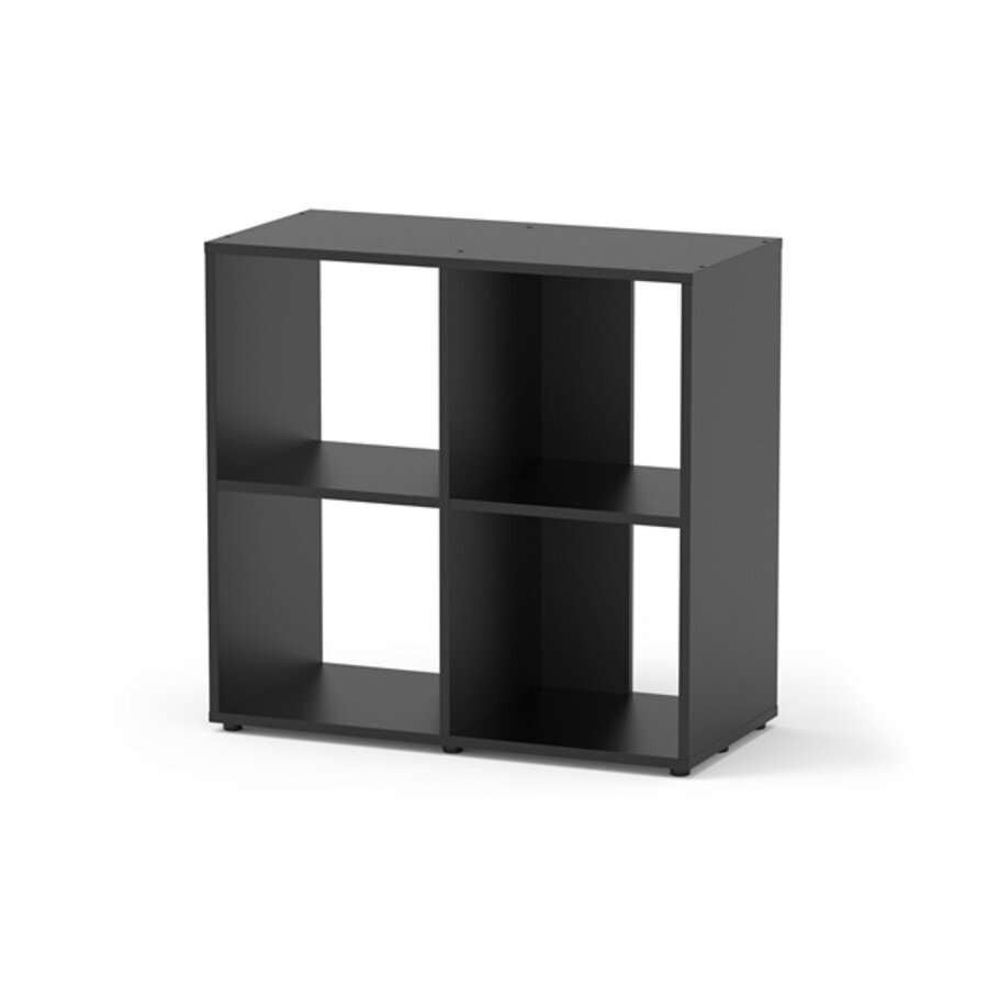 Meubel Tortum 75 | aquariummeubel voor schildpadbak 75x36x73cm zwart