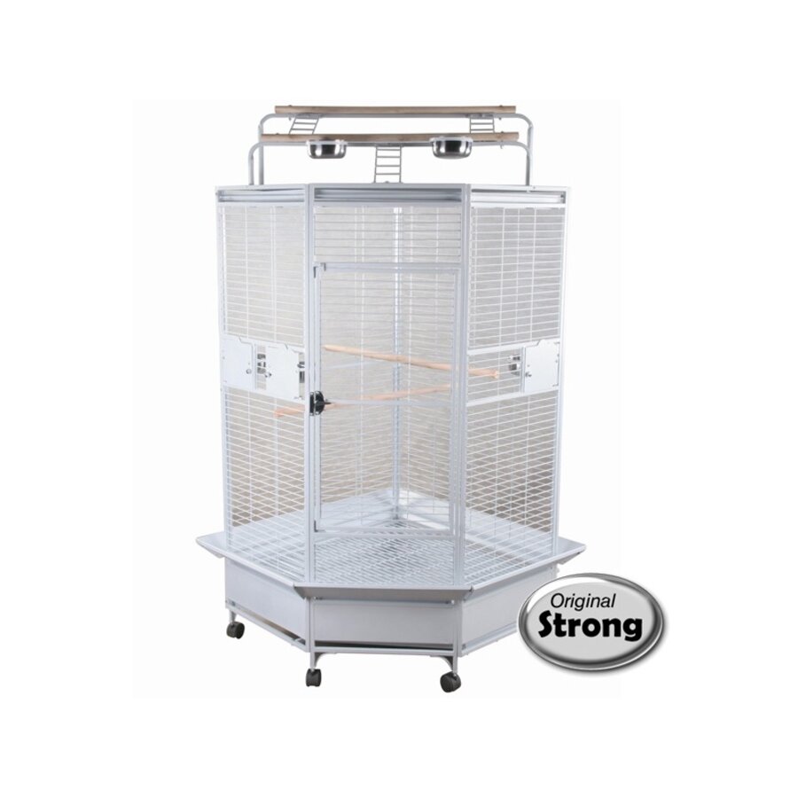 Papegaaienkooi Villa Erica | 83x81.5x181cm