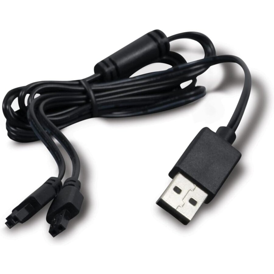 USB-oplaadadapter met Y-splitsnoer voor remote trainer | laadt halsband en zender tegelijk