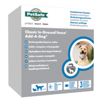 Extra ontvangerhalsband voor onzichtbaar hekwerk | oplaadbaar | 15-60 cm verstelbaar