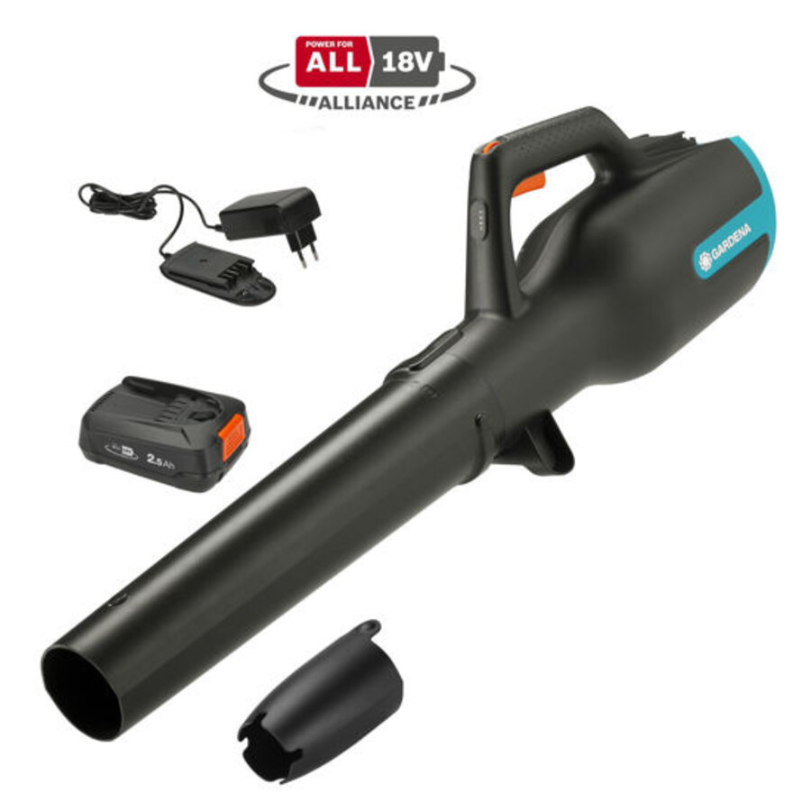 Accu bladblazer PowerJet 18V P4A set