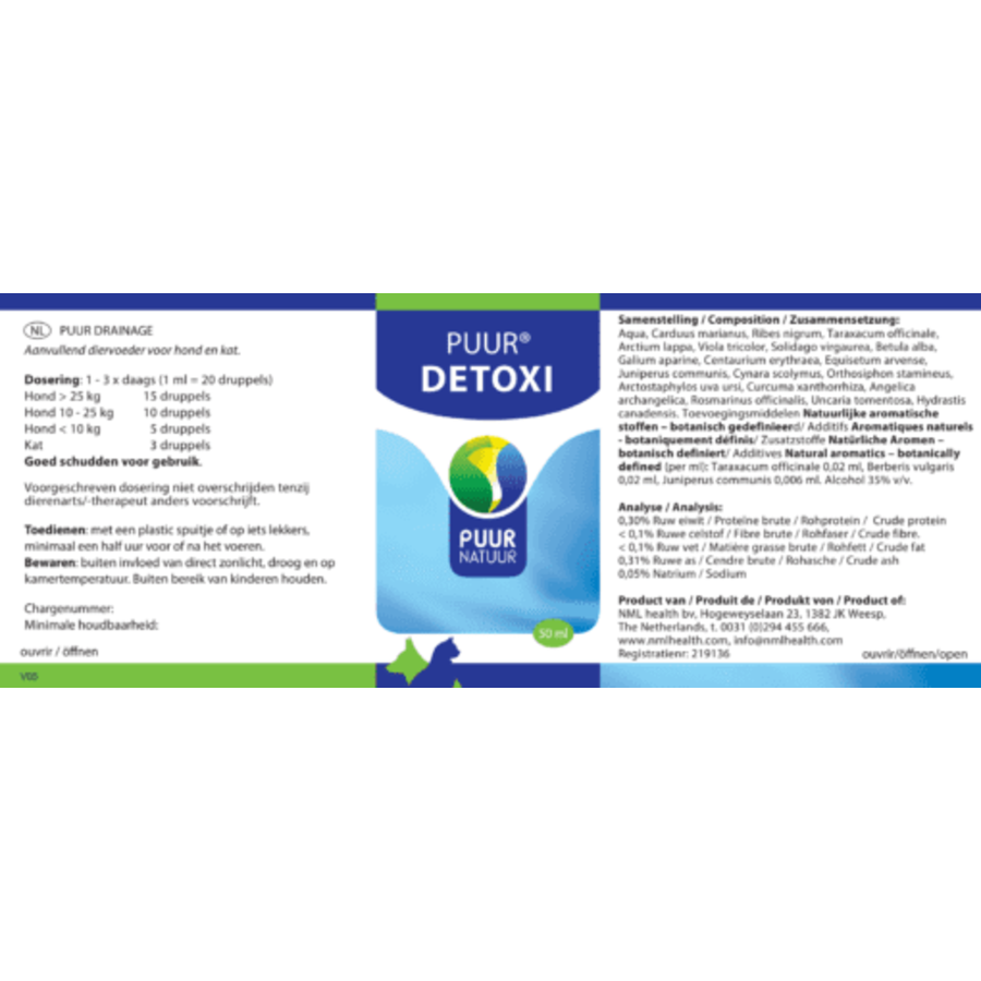 Drainage/Detoxi 50ML