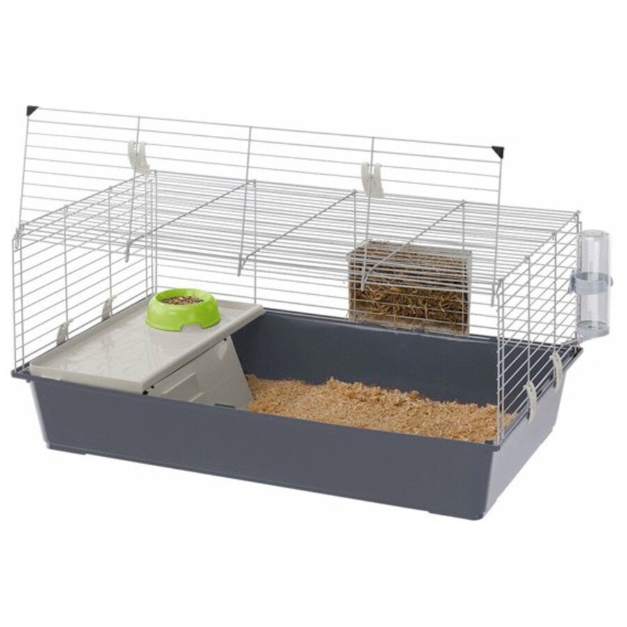 Konijnenkooi Rabbit 100 assorti voor binnengebruik