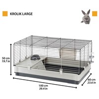 Konijnenkooi Krolik 100 voor konijnen en cavia’s