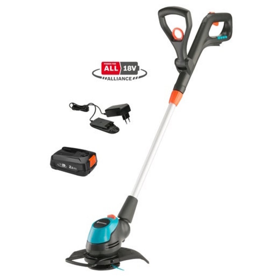Accu grastrimmer EasyCut 23/18V P4A gebruiksklare set