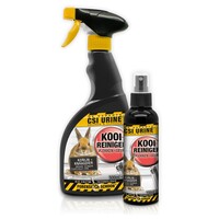 Kooireiniger spray 150 ml voor urinegeur en urinevlekken in konijnen- en knaagdierkooien