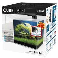Cube 15 LED | 14L | 25 x 25,7 x 30,6CM Zwart