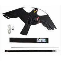Vliegende Havik vogelverschrikker 7 meter set