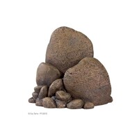 Rock Outcrops Small 18 × 13,5 × 16 cm – realistische rotsschuilplaats met meerdere ingangen voor reptielen & amfibieën
