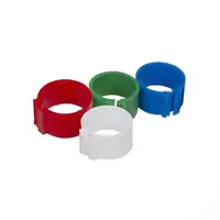 Pluimveeringen 18mm (50 stuks) Blauw