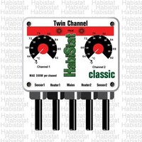 Twin thermostaat 2x300W voor terrarium en kweektent