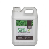 Musco mosbestrijding voor gazon 2,5 liter | grasherstel en groen alternatief