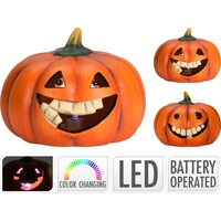 Halloween Pompoen Gezicht Led