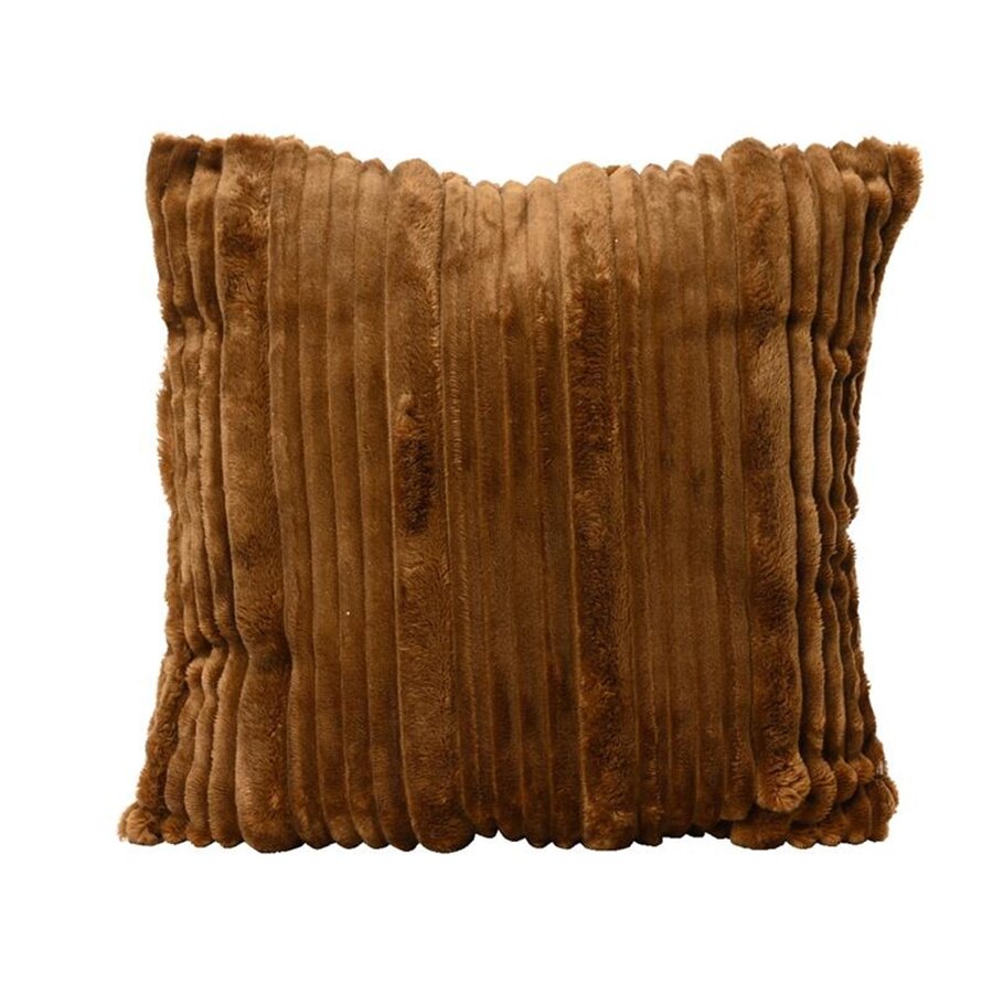 Sierkussen Fluweel Bruin