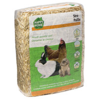 Stro bodembedekking voor konijnen, knaagdieren en kippen 2,5 kg of 5 kg