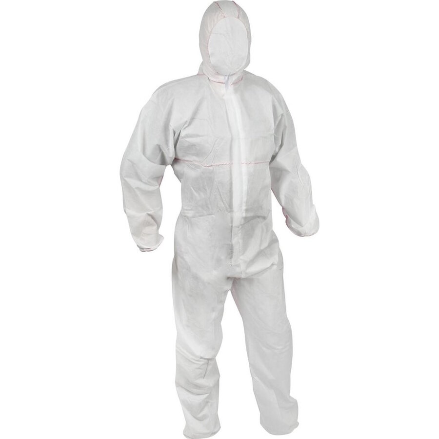 Wegwerp overall Maat XL met capuchon