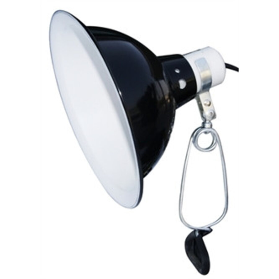 Komodo Black Dome Clamp reflector kap