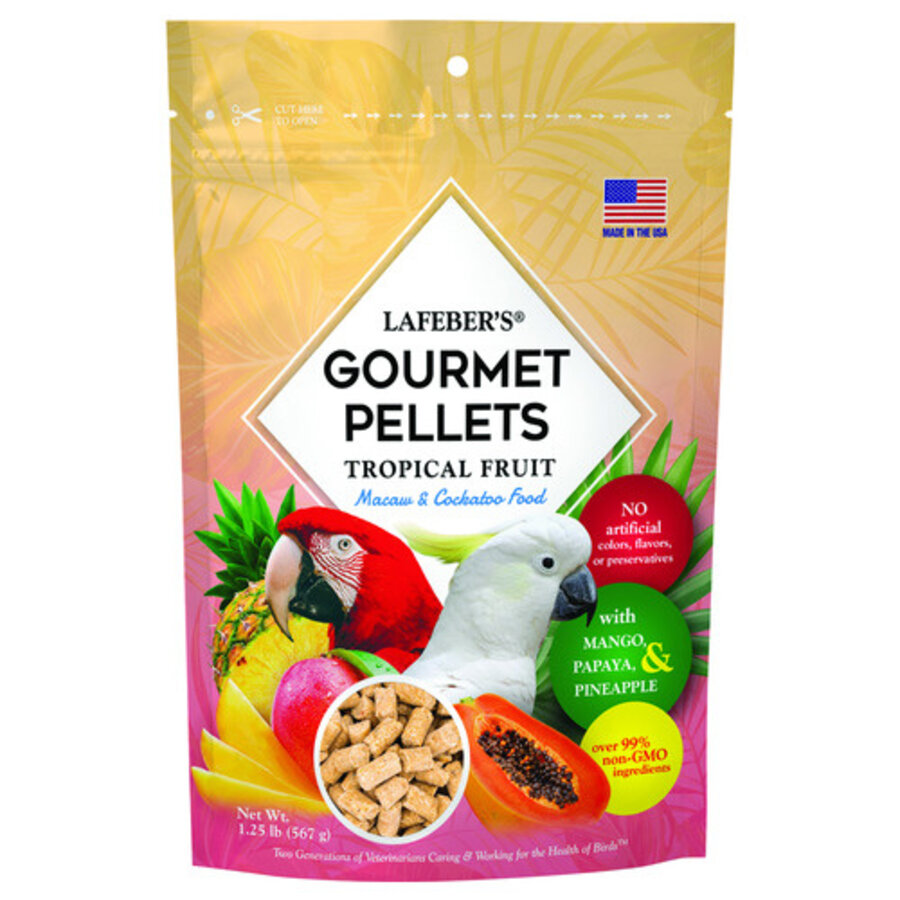 Tropical Fruit Gourmet Pellets Macaw 567 Gram