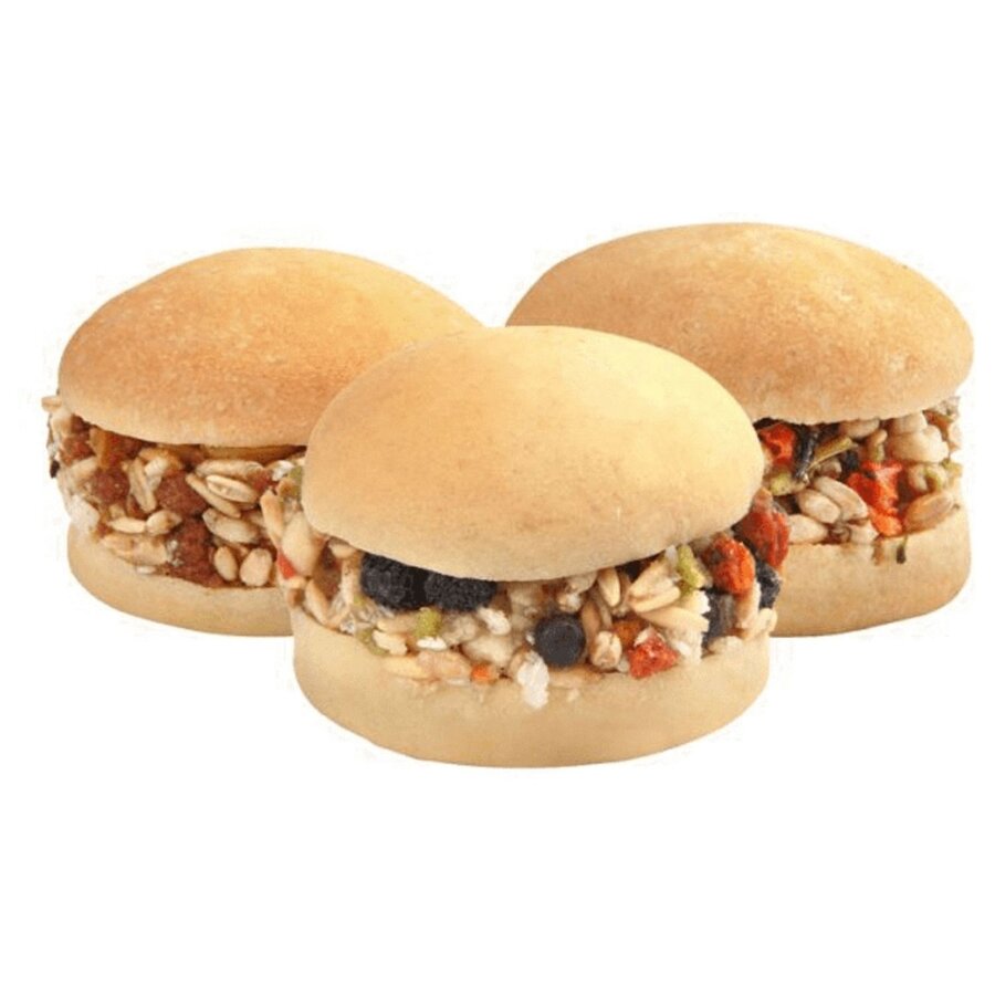 Hamburger Mix Fruit/Groente/Noten 12 Stuks