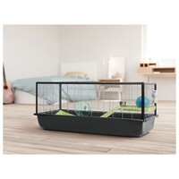 Hamsterkooi Plaza 120 | zwart voor hamsters en jonge ratten