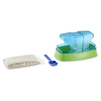 Hamstertoilet met schepje en korrels voor hamsters en kleine knaagdieren