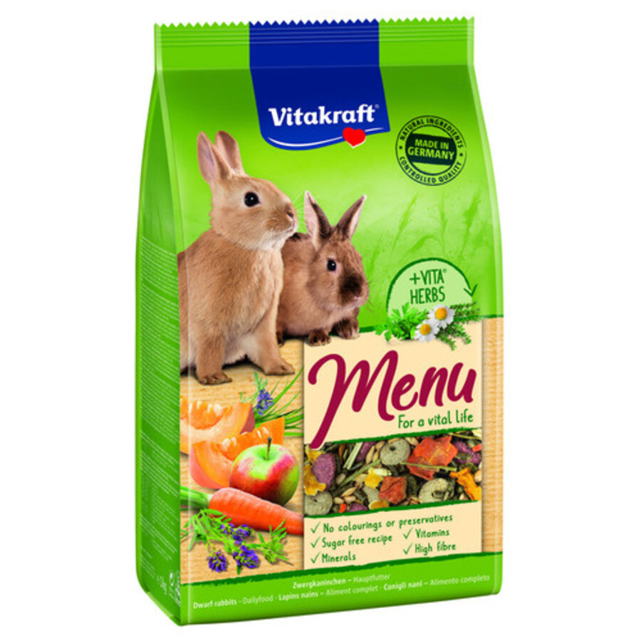 Menu Vital Dwergkonijn