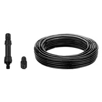 Micro-Drip bewatering heggen en struiken set 50 m met druppelbuis en basisapparaat