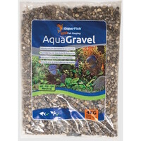 Aqua Grind Vulcano aquariumgrind 2-5 mm | zwart-grijs | 4 kg | bodembedekking