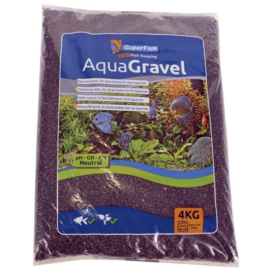 Aqua grind kristalzwart 1-2 mm | 4 kg natuurlijke bodembedekking