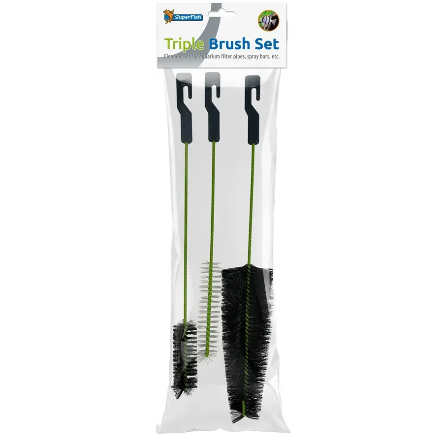 3-delige Reinigingborstel Set
