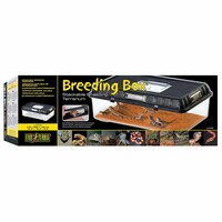 Broedbox zwart/transparant Large
