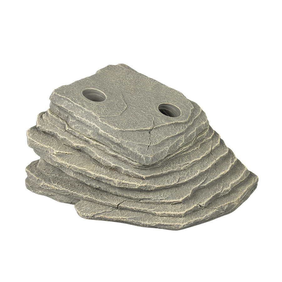 Krekelrots grijs 21x17x11 cm voor reptielen