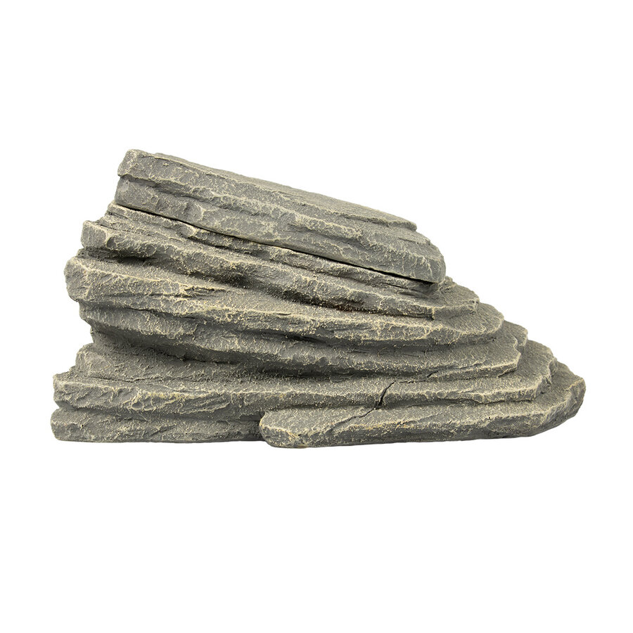Krekelrots grijs 21x17x11 cm voor reptielen