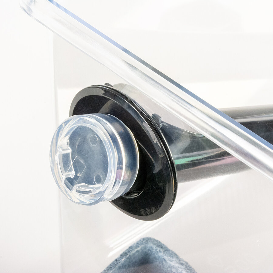 Krekelbak 30x19x20CM met afsluitbare kokers voor krekels en sprinkhanen