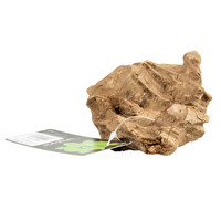 Honingraathout bruin aquarium en terrarium decoratie