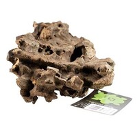 Honingraathout bruin aquarium en terrarium decoratie