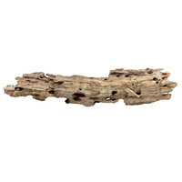 Honingraathout bruin aquarium en terrarium decoratie