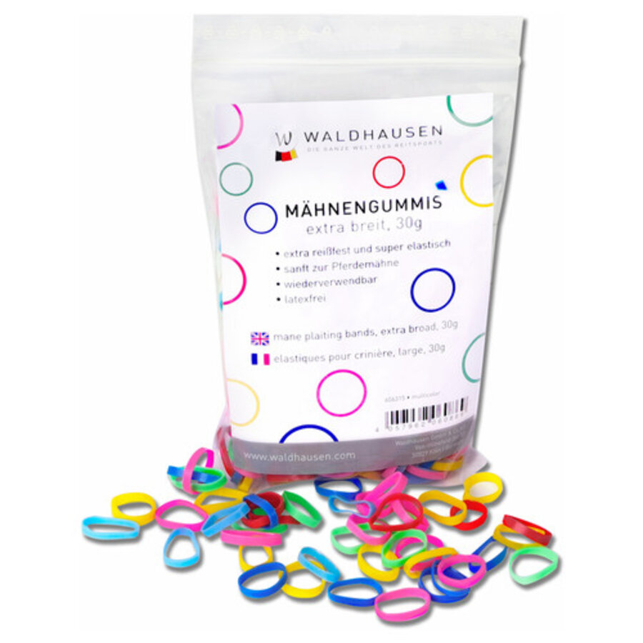 Elastiekjes 30 g Multi-color